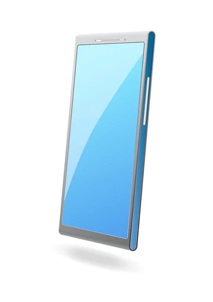 Smartphone isolated on white — Stock Photo, Image