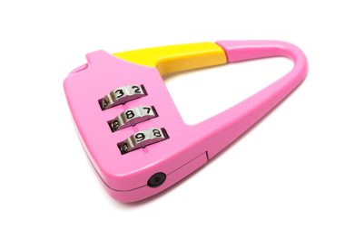 pembe şifreli kilit