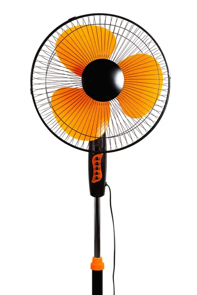 Сучасні помаранчевий вентилятор — стокове фото