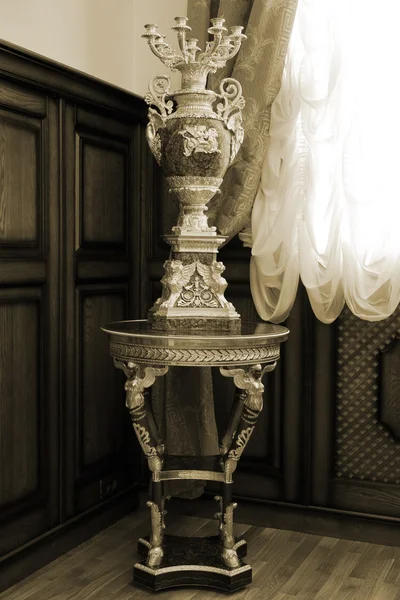 Antique candlestick — Stock Photo, Image