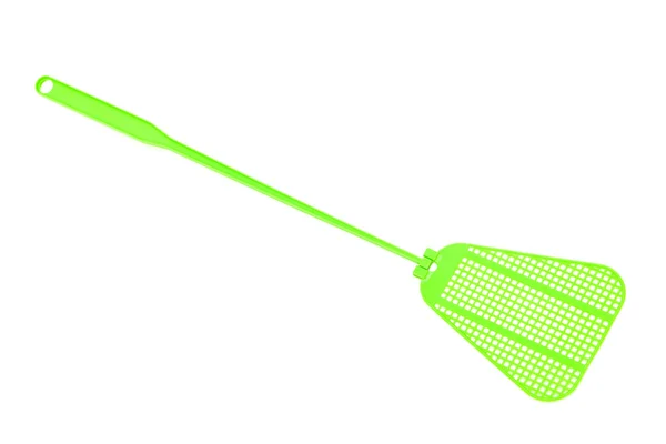 Green fly swatter — Fotografie, imagine de stoc