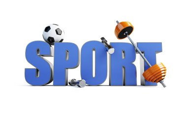 Word sports clipart