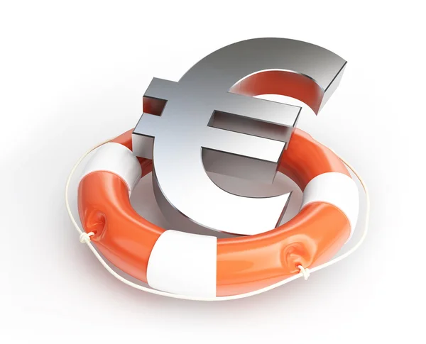 Mentőöv euro — Stock Fotó