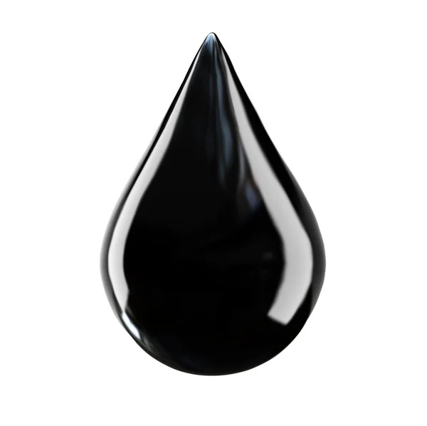 Queda de óleo — Fotografia de Stock