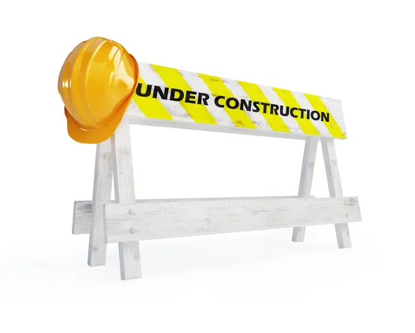Under construction helmet — Stock Photo, Image