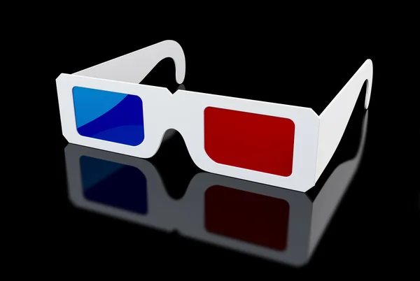 3 डी चश्मा — स्टॉक फ़ोटो, इमेज