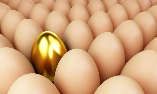 Χρυσό αυγό — Φωτογραφία Αρχείου