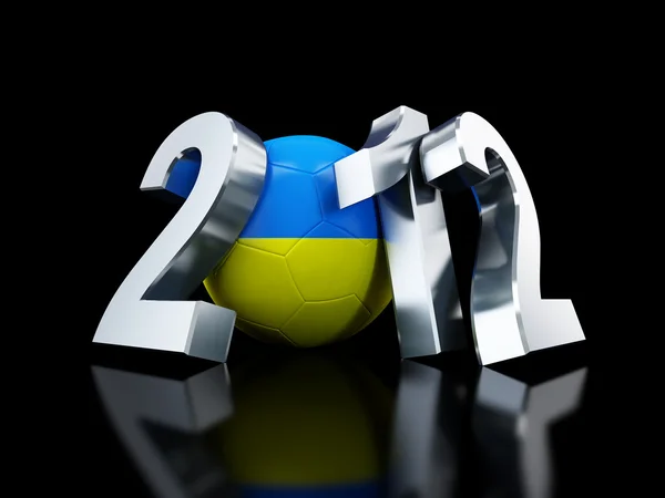 Europa sobre futebol ucraniano 2012 — Fotografia de Stock