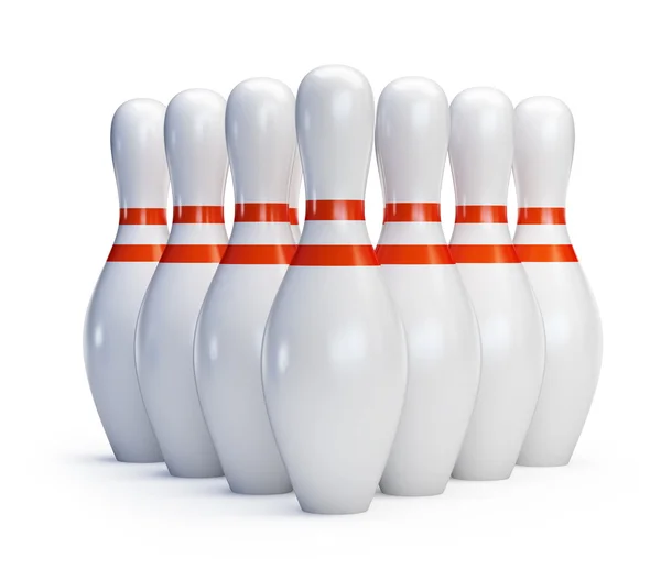 Quilles bowling — Photo
