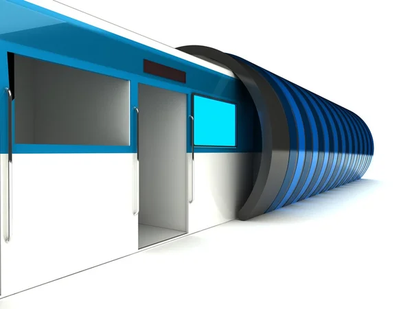 Metro tunnel — Stockfoto