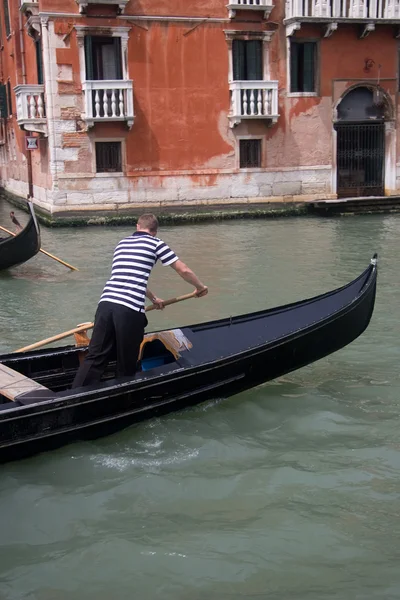 Gondolero veneciano — Foto de Stock