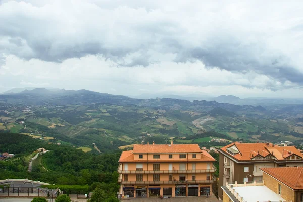 stock image San-Marino - Bird-eye view