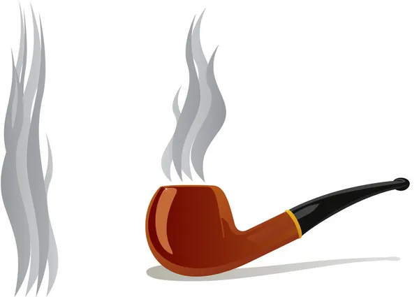 吸烟管 — 图库矢量图片