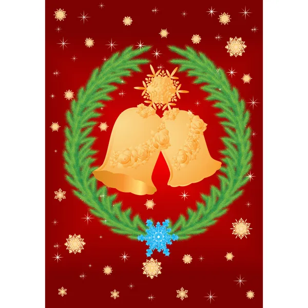 Cloches de Noël. — Image vectorielle