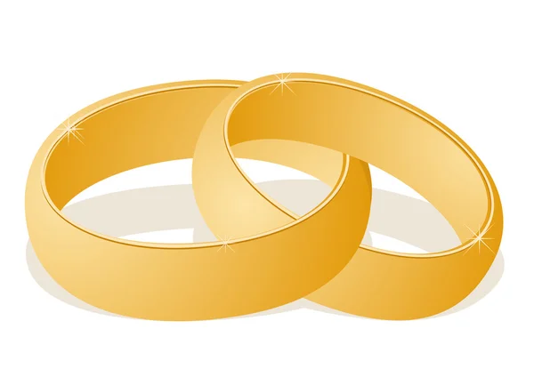 Πλέγμα γαμήλιο δαχτυλίδι — Διανυσματικό Αρχείο