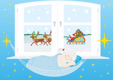 Dream of the New Year clipart