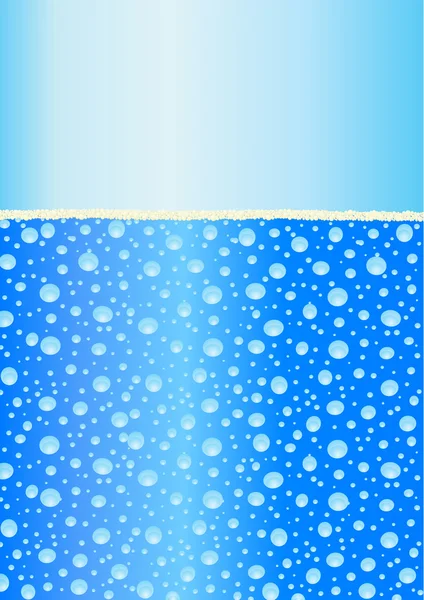stock vector Carbonated water