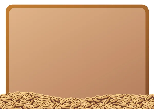 咖啡豆的背景 — 图库矢量图片
