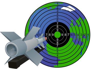 Missile defense clipart