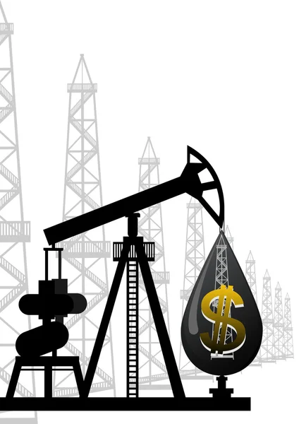 La industria petrolera — Archivo Imágenes Vectoriales