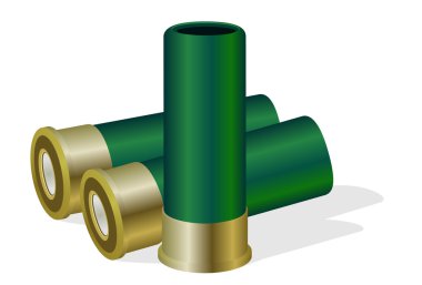 Hunting ammunition clipart