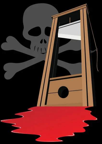 La peine de mort — Image vectorielle