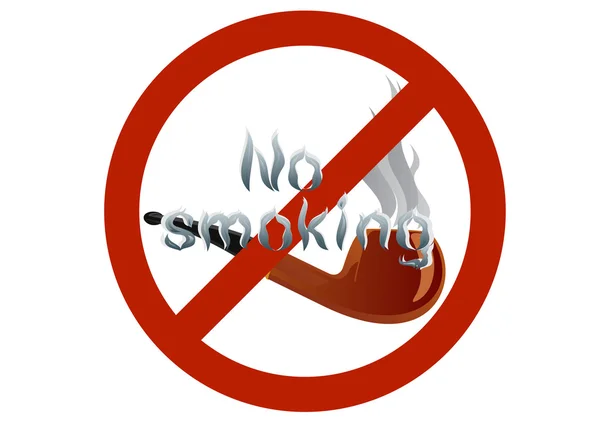 Não fumar — Vetor de Stock