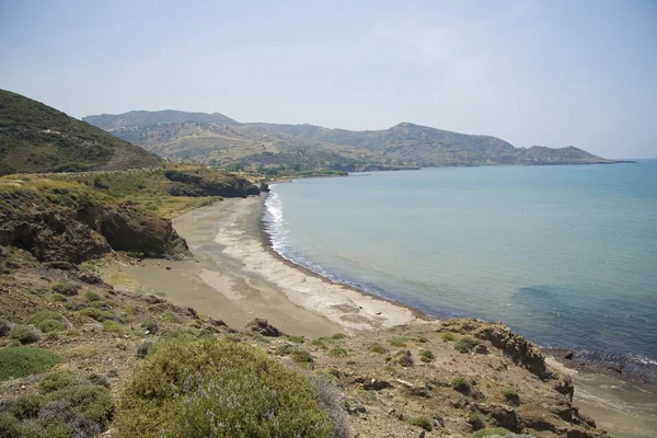 关于塞浦路斯空海滩 — 图库照片