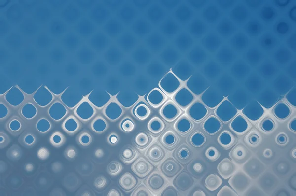 Abstract background blue bokeh circles — Stock Photo, Image