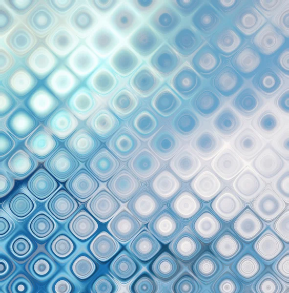 Abstract background blue bokeh circles — Stock Photo, Image