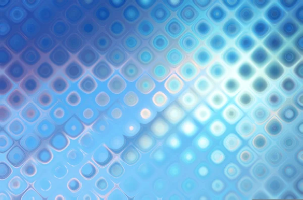 Abstrakt bakgrund blå bokeh cirklar — Stockfoto