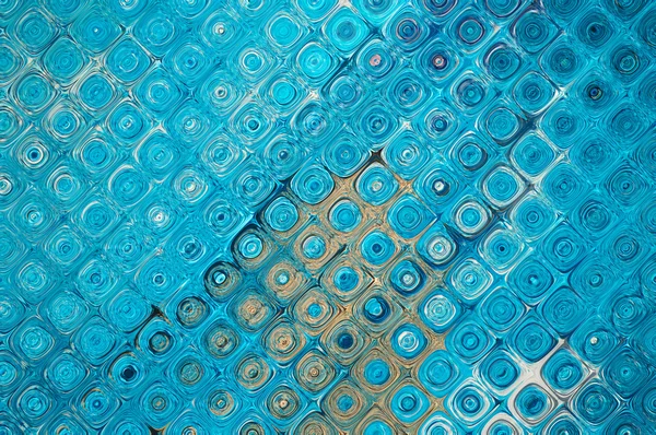 Fondo abstracto círculos bokeh azul — Foto de Stock