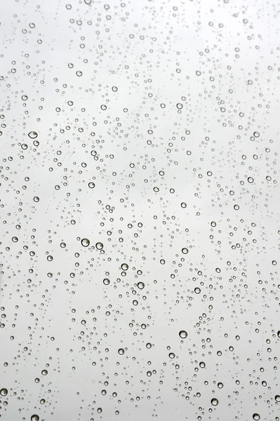 Gotas de água na janela — Fotografia de Stock