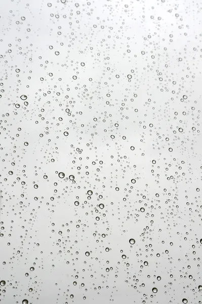 Вода падає на вікно Стокове Зображення