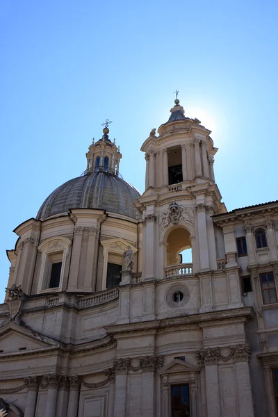 Sant'agnese в agone, Рим — стокове фото