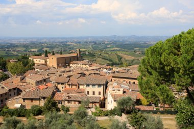 San gimignano, İtalya