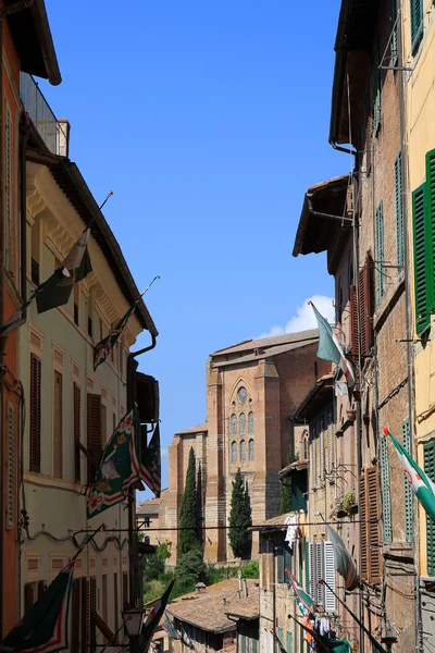 Siena, Itálie — Stock fotografie