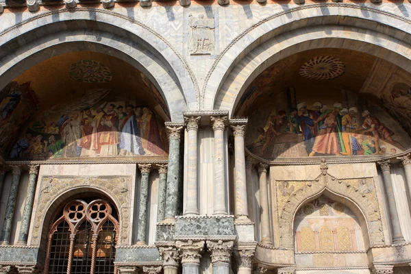 Świętego Marka bazyliki, Wenecja, Włochy — Zdjęcie stockowe