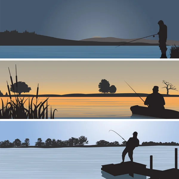 Pesca — Vector de stock