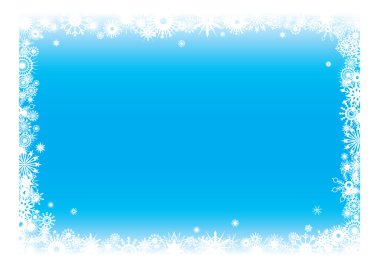 Snowflakes background clipart