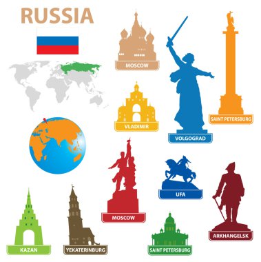 Rusya şehre sembolleri