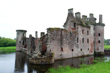 Caerlaverock castle, İngiltere