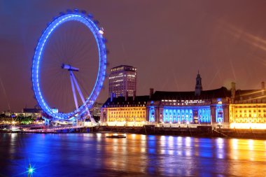 gece görüş london Eye, İngiltere