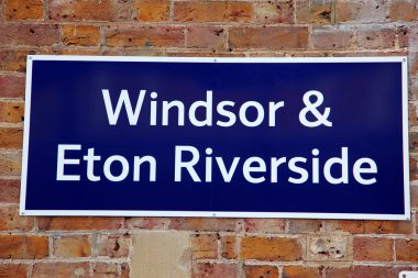 Windsor & eton nehir işaret, İngiltere