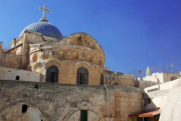 Cúpula sobre la Iglesia del Santo Sepulcro en Jerusalén —  Fotos de Stock