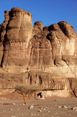 Solomon's Pillars , Israel, Timna park clipart