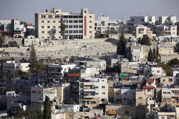 オリーブの台紙、イスラエルのエルサレム東地区 — ストック写真