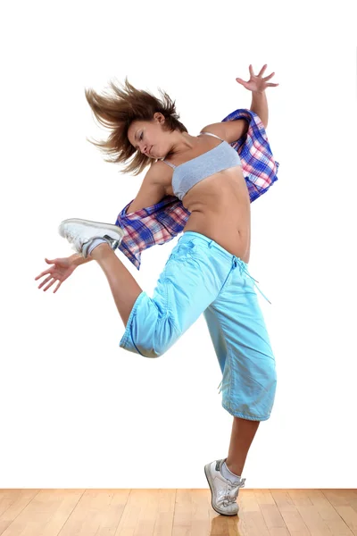 Kadın modern dans balo — Stok fotoğraf