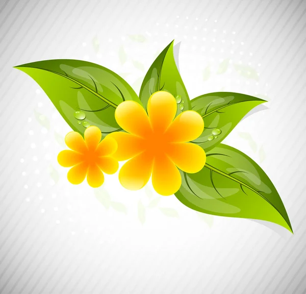 மலர் வடிவமைப்பு — ஸ்டாக் வெக்டார்