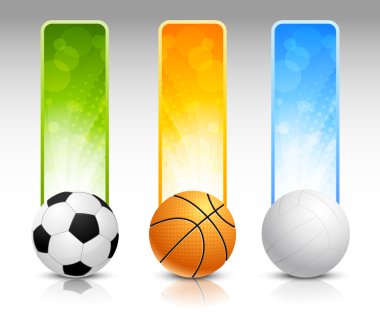 Set of banners clipart